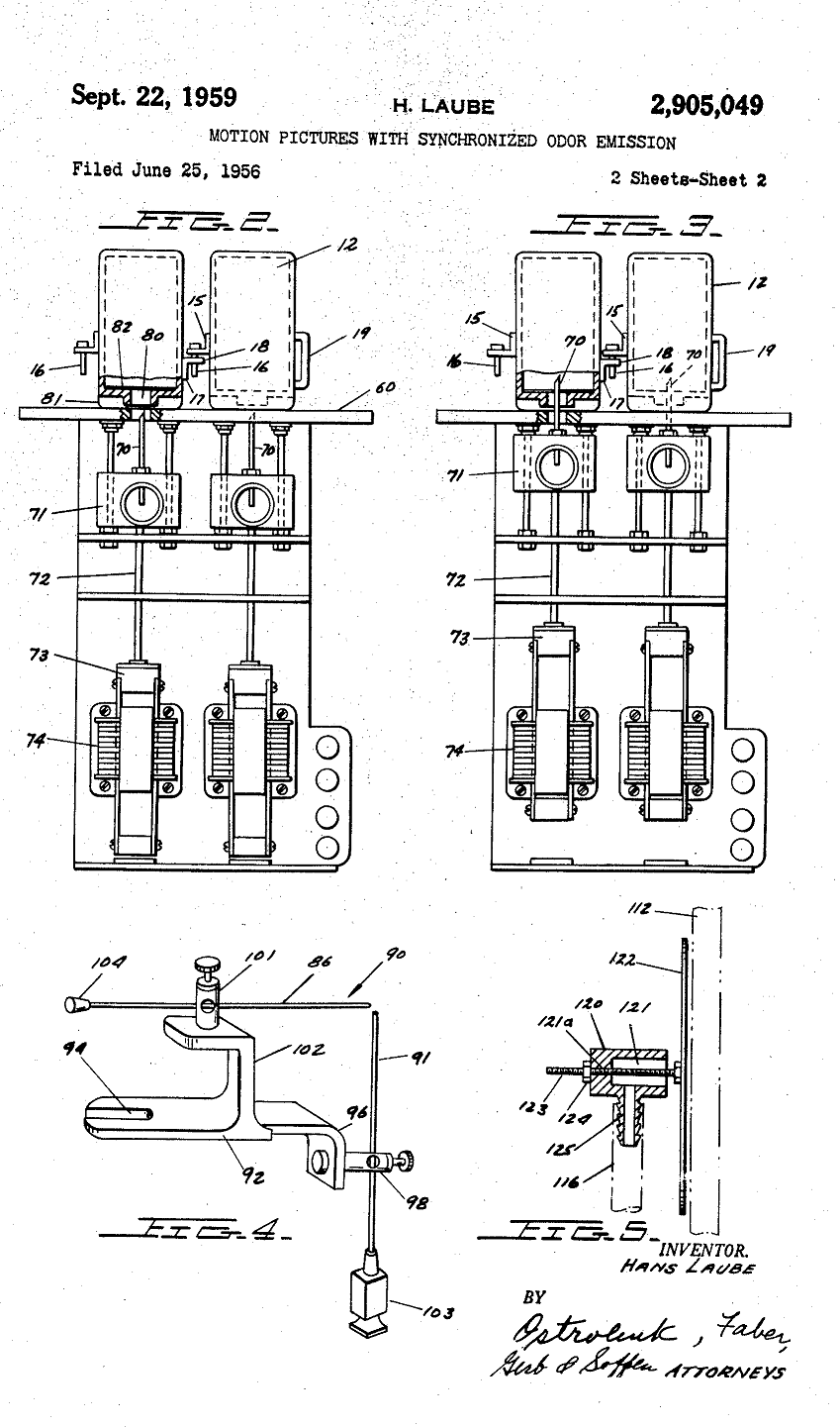 Smell-O-Vision system