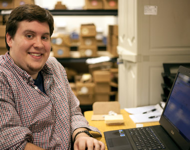 Student Intern Jesse Wilkerson
